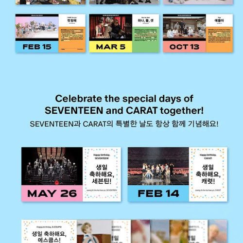 seventeen 365 days oppa store 7