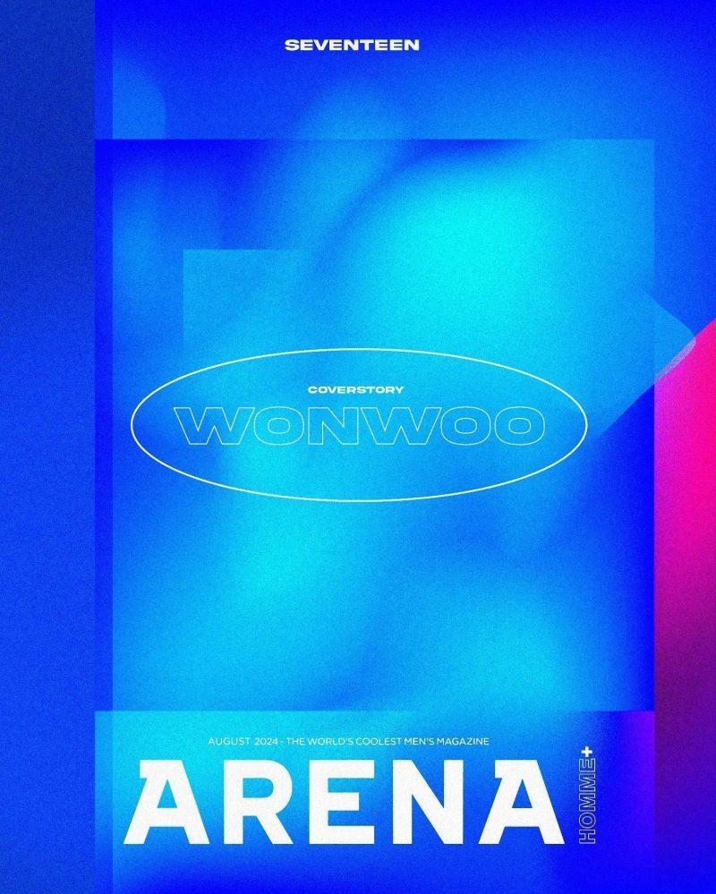 seventeen wonwoo arena homme magazine 2024 august issue oppa store 8