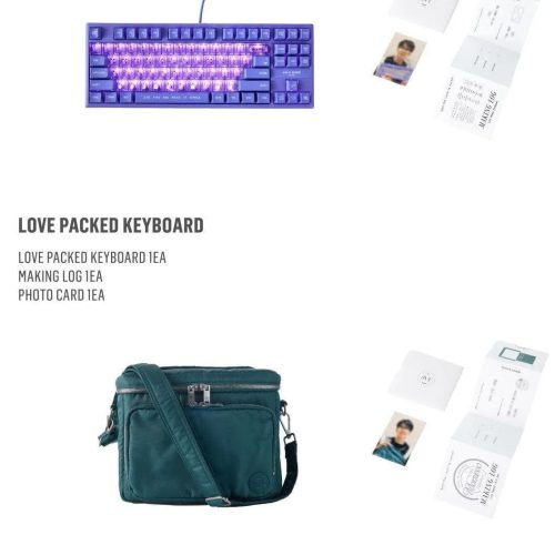 seventeen wonwoo artist made collection love packed keyboard cross bag oppa store 4