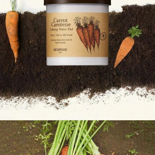 skinfood toner carrot carotene calming water pad oppa store 5