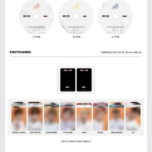 stray kids go go live 1st album oppa store 3