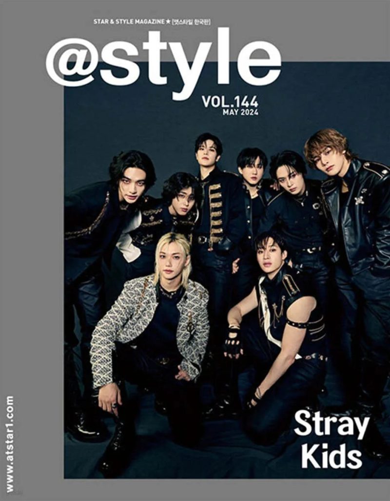 stray kids star1 style magazine 2024 may issue oppa store