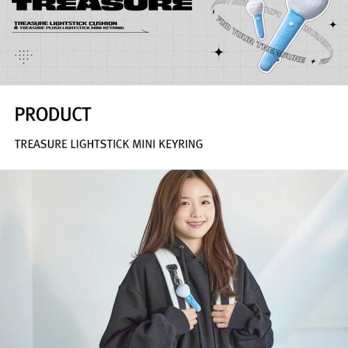 treasure plush light stick mini keyring oppastore 3