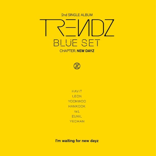 trendz blue set chapter new dayz 2nd single album oppastore 2