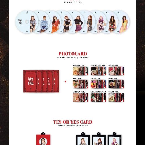 twice yes or yes 6th mini album oppa store 2