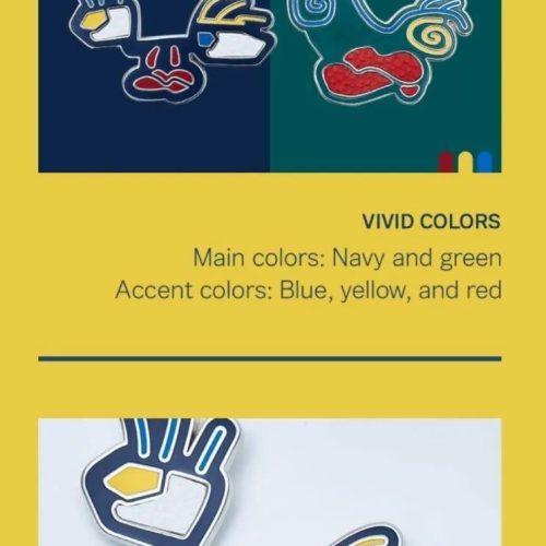 v brooch set bts artist made collection oppa store 13