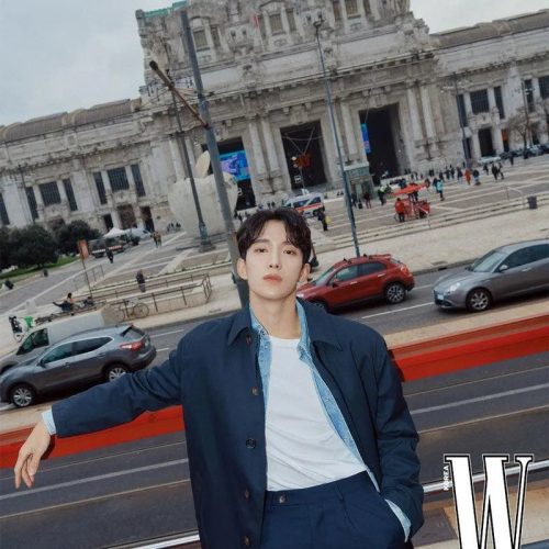 w korea jisoo cover april 2024 oppa store 9